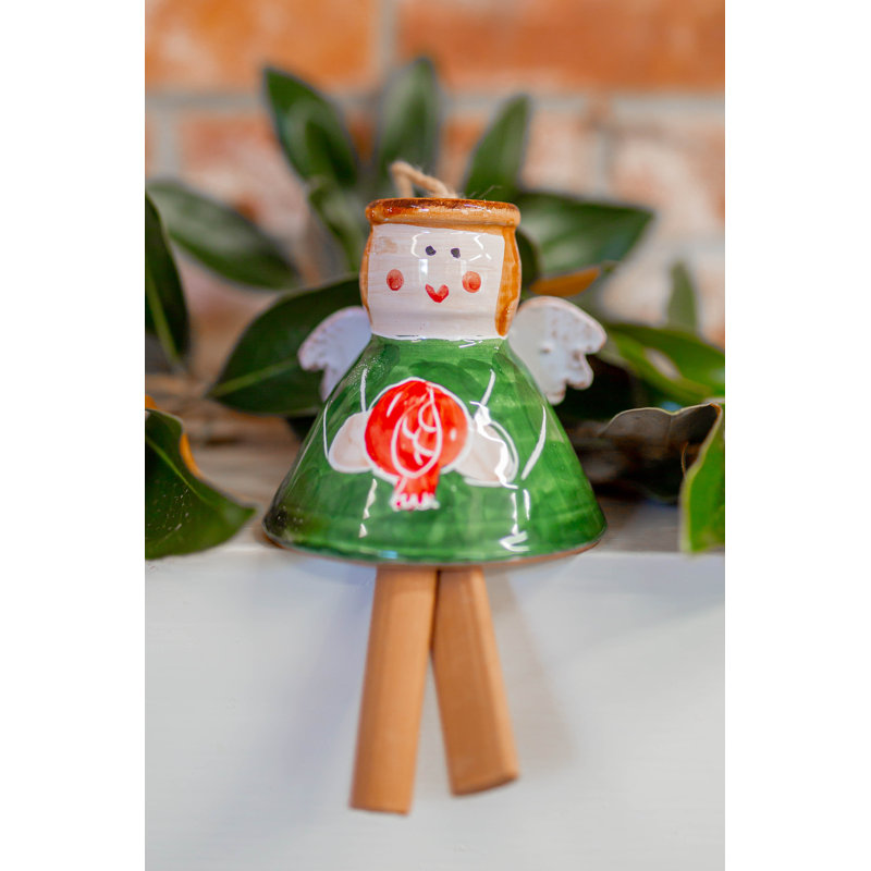 Pomegranate Angel Bell