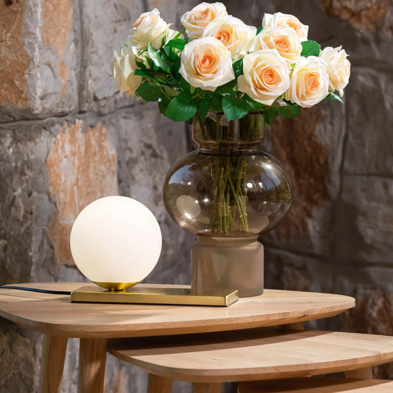 Salma Solid Wood Three Leg Coffee Table