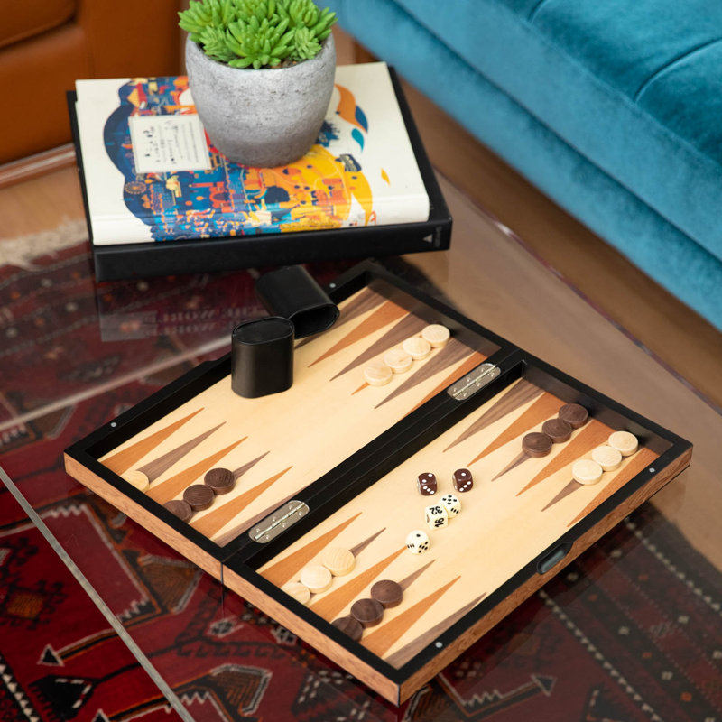 Ensemble 8 pièces multi-jeux, Brun