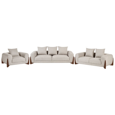 Tavin 3 Piece Standard Living Room Set