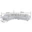 Carnot Reversible Corner Sofa-1228278684