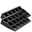 Ensemble de 2 rampes en caoutchouc 20,08 po x 14,76 po x 7,68 po. Ensemble de 2 rampes en caoutchouc noir. Capacité de 33069 lb.