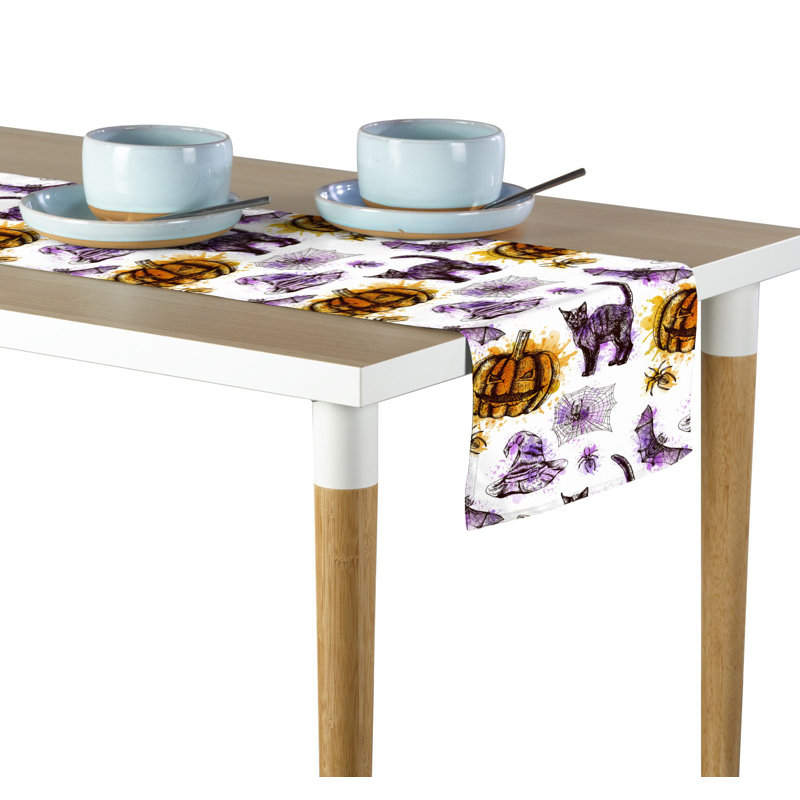 Juarez Geometric Table Runner, 12" W x 72" L
