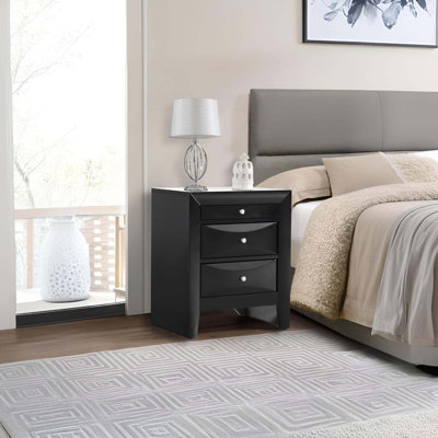 Table de chevet élégante et contemporaine pour chambre à coucher