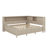 Daybed With Storage Shelves And 3 Drawers-1512725102