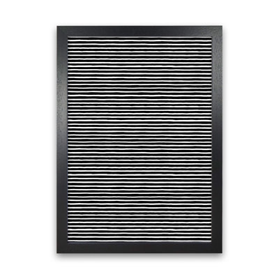 Marker Black Stripes - Print