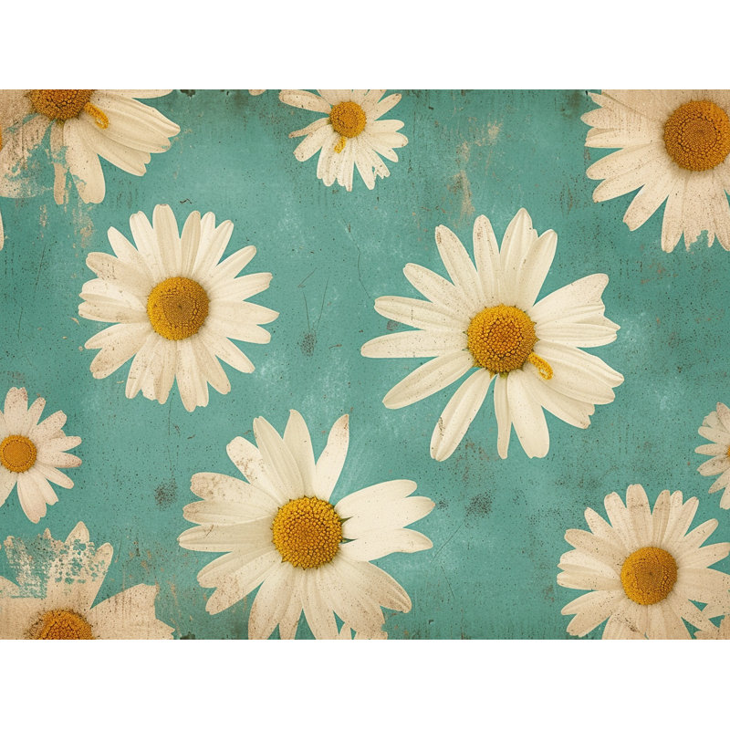 Daisies, rideaux occultant et occultant - 1 panneau, L 53 po x L 87 po