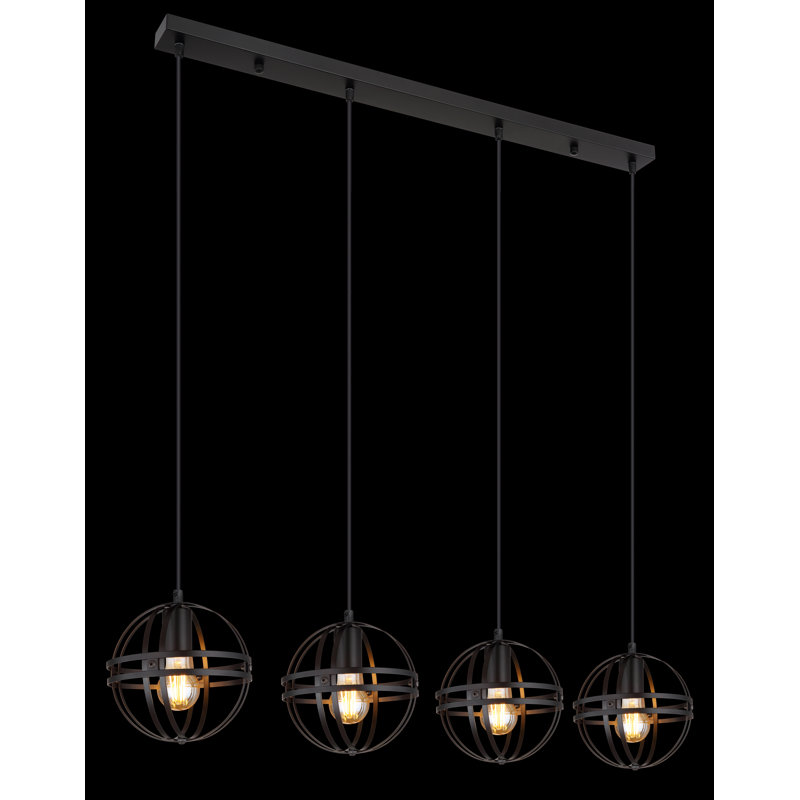 Mauritane 4 - Light Matte Black Pendant