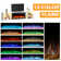 Jutin TV Stand for TVs up to 80" with Electric Fireplace Included