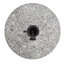 Base de parasol ronde de 44 lb avec poignées, plaque de granit, tuyau en acier inoxydable, granit gris 15,7 po x 14,4 po-1846170935-1846170932-1846170936