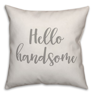  Coussin Hello