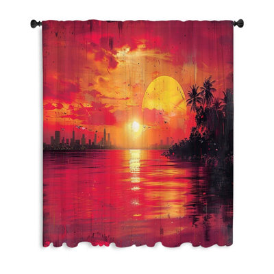 Rideau transparent en polyester Neissl