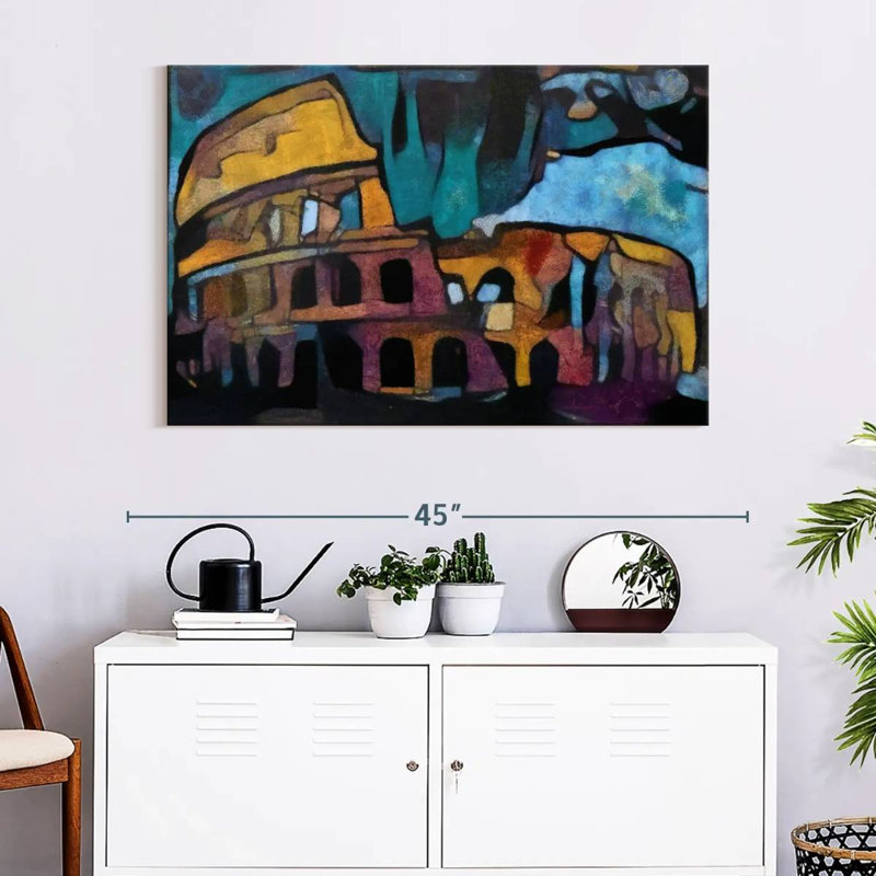 Lilie Colosseum, 26" H x 39" W