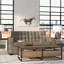 Paulette Solid Wood Frame Coffee Table with Storage