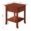 Table de bout avec rangement Carbin-15188220
