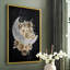 Bohemian Moon Framed Print - Solid Wood-1091301266