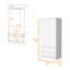 Armoire blanche à 2 tiroirs