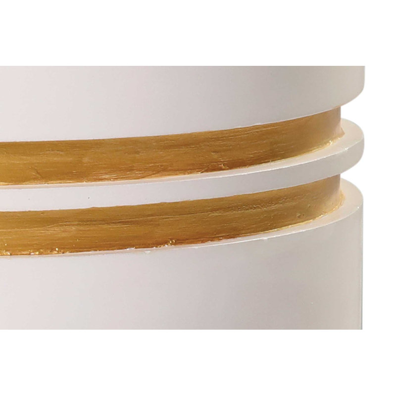 Table d'appoint Perpetual, Ivoire blanc, 15''