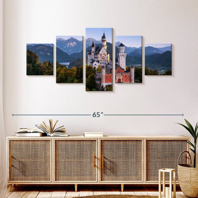 Château de Neuschwanstein, H 24 po x l 55 po