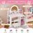 2 in 1 Kids Vanity Set With Mirror And Led Lights-1874142811