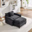 Fauteuil club moderne avec repose-pieds-335454553
