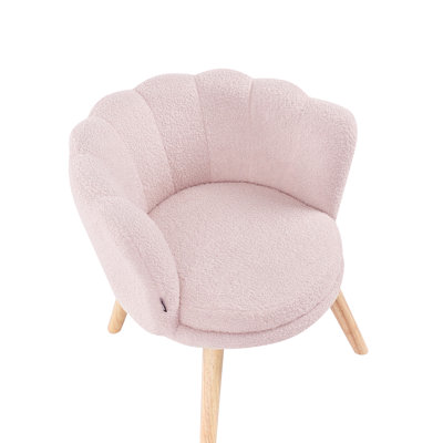 Kids Boucle Armchair Pastel HALBY