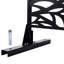 Clôture d'intimité en métal de l 76 po H48 po - Améliore pour les espaces extérieurs. , Rouille, design classique. Ps110 paravent noir dans divers rouille, élégant.-124987794