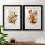 " Antique Floral Bouquet III " 2 - Pieces Painting Print-980117226-980117227