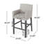 Tabourets de comptoir rembourrés de 30,5 po-1892559871-1892559866-1892559867