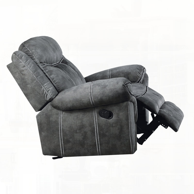 Fauteuil inclinable en velours