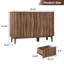 Buffet 47,2 po avec 3 tiroirs et 2 portes
