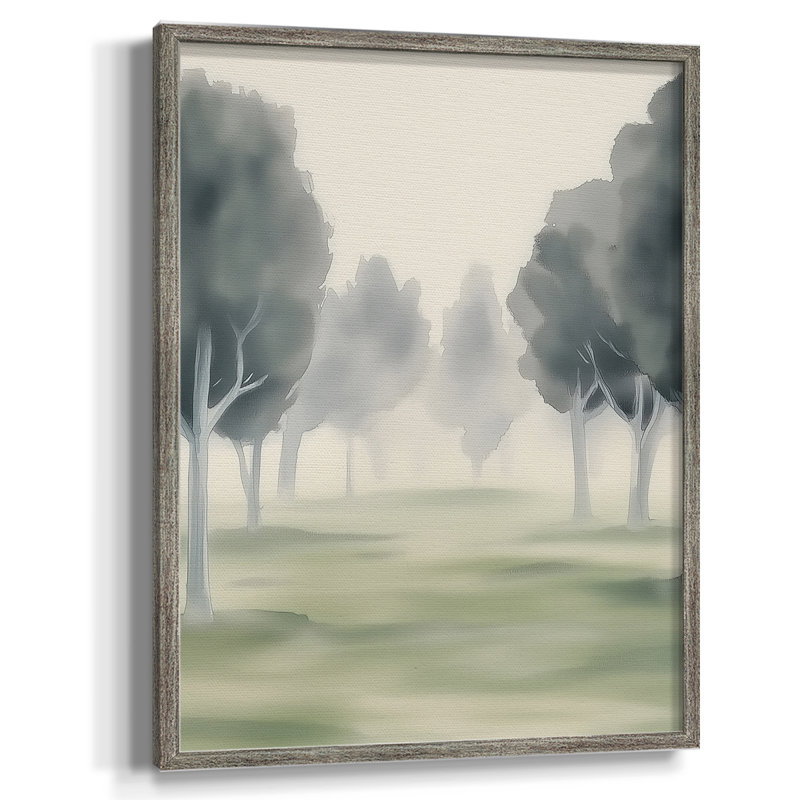 LANDSCAPES Series LXIV Framed Print - Solid Wood, 30" H x 24" W