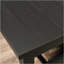 Bureau en L, finition noire