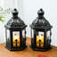 Set of 2 Vintage Decorative Lanterns 9.5" H Hanging Lantern-795390327
