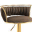 Tabouret de bar pivotant avec dossier Ginko-879315310-882844519