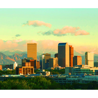 " Denver Skyline, Denver Colorado "