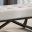 Banc moderne avec repose-pieds-322096875