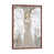 Toile avec cadre en bois brun classique