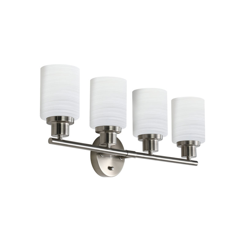 4-light Dimmable Bathroom Vanity Light