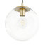 Luminaire sphère suspendu 1 lumières simple Cournoyer-1625067463-1625067458