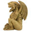 Statue gargouille rire leo