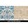 Alessia Floral Ivory/Blue Area Rug