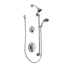Moen M-Dura Posi-Temp Pressure Balancing Eco-Performance Shower and Handshower Trim, Valve Required
