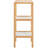 Maegann 13.39'' W Solid Wood Shelving Unit