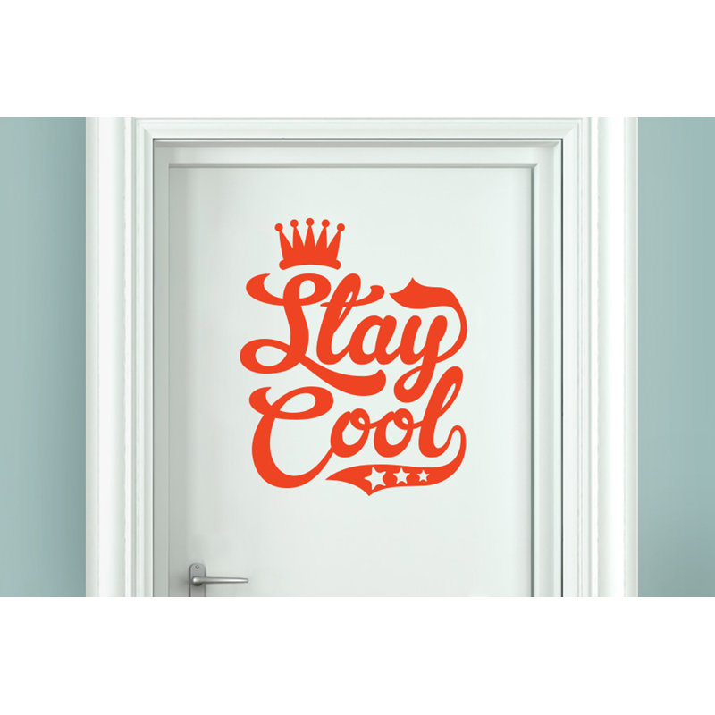 Wall Decal, Orange