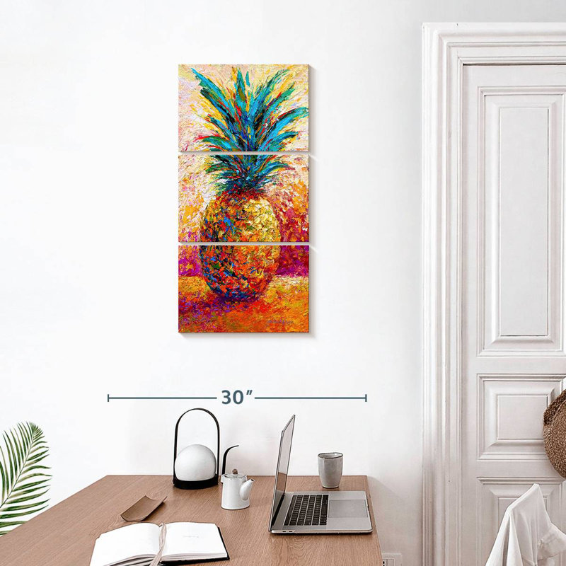 Pineapple Expression, 32" H x 15" W