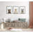 Efren Studio Bear, Studio Fox and Studio Raccoon Framed Canvas by Amy Peterson Art Studio 3 Piece