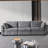 Comfortable Chenille Modular Sofa with Soft Seat and Back, Ideal for Relaxation-468163196