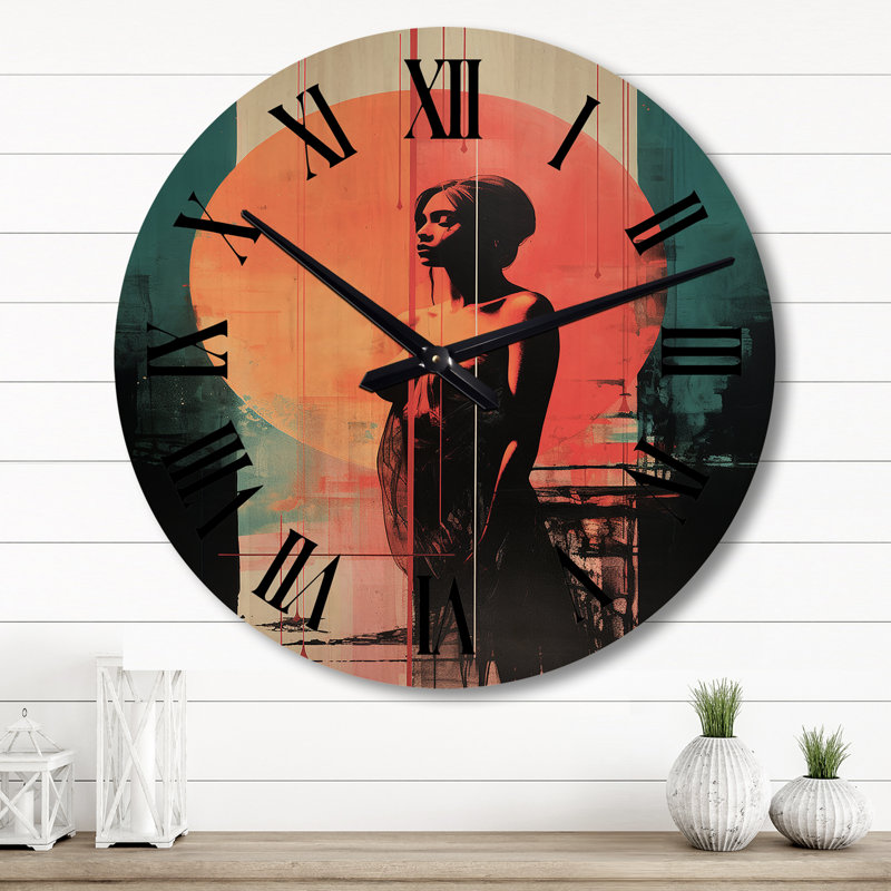 Horloge murale Nisswa, Grand