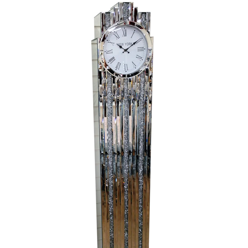 Aquila 189cm Glass Grandfather Clock